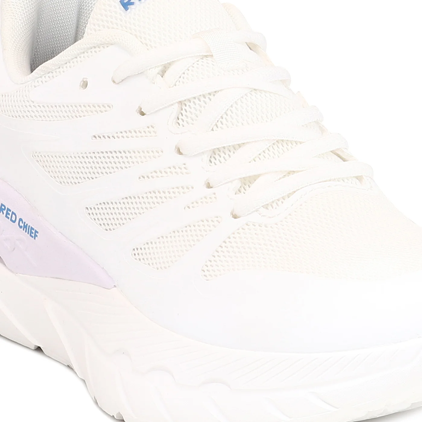 Red Chief Sports White Running Shoes for Men R1737 057 - Image 6