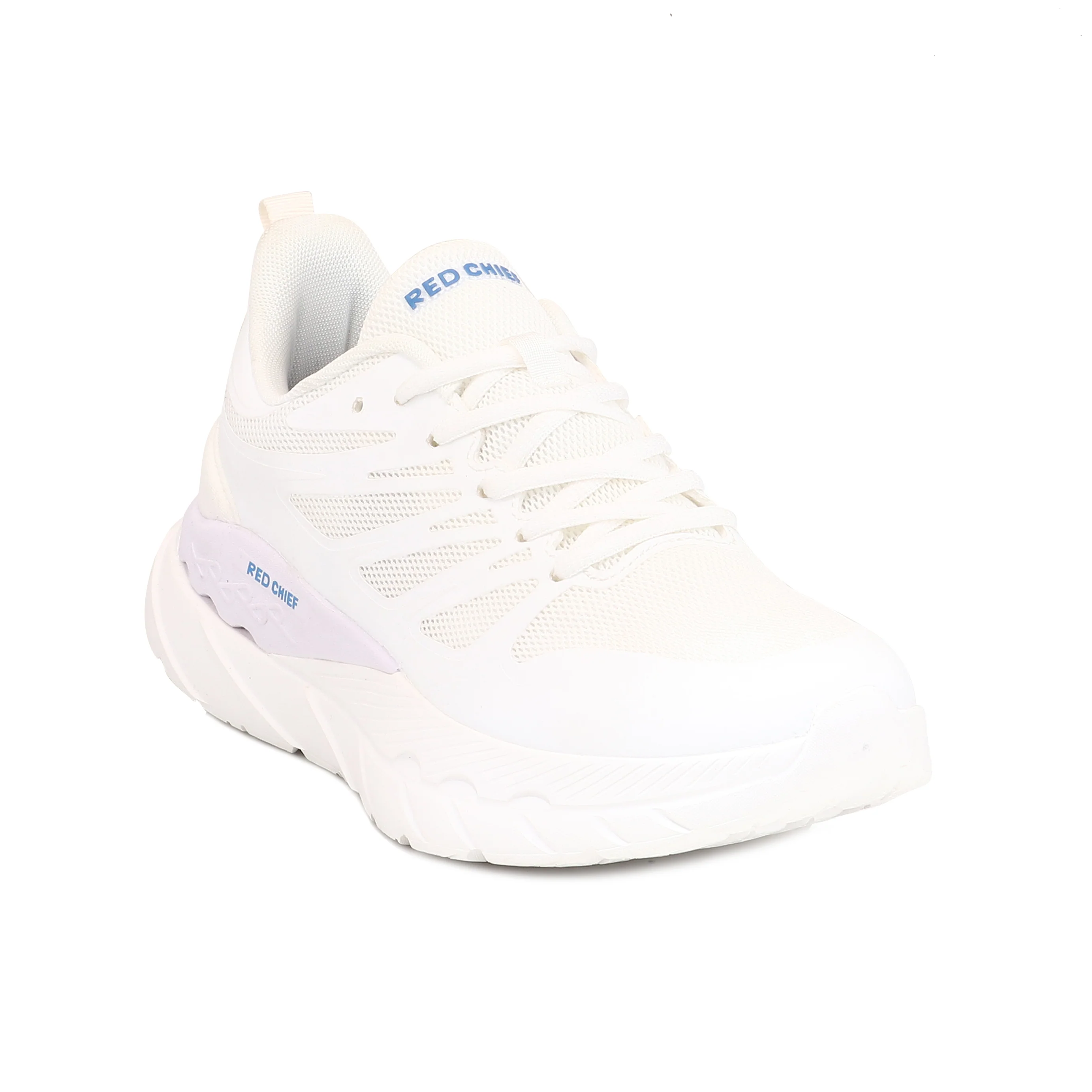 Red Chief Sports White Running Shoes for Men R1737 057 - Image 7
