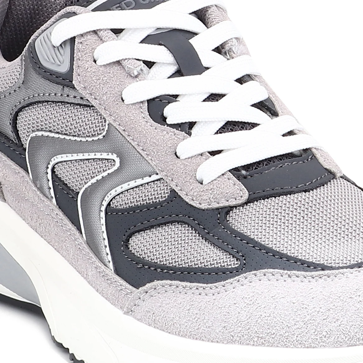 Red Chief Sports Grey-White Running Shoes for Men R1738 CD09 - Image 6