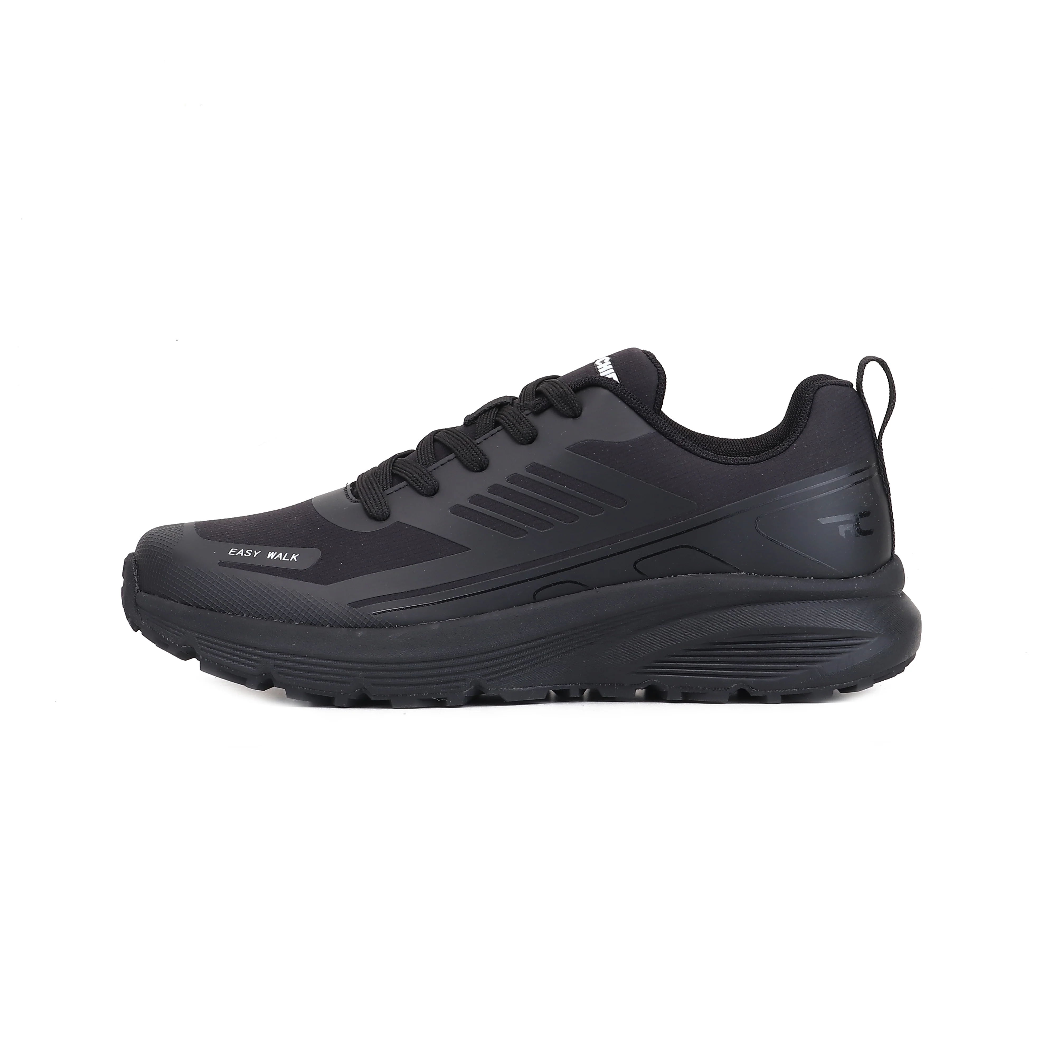 Red Chief Sports Black Running Shoes for Men R1739 001 - Image 3