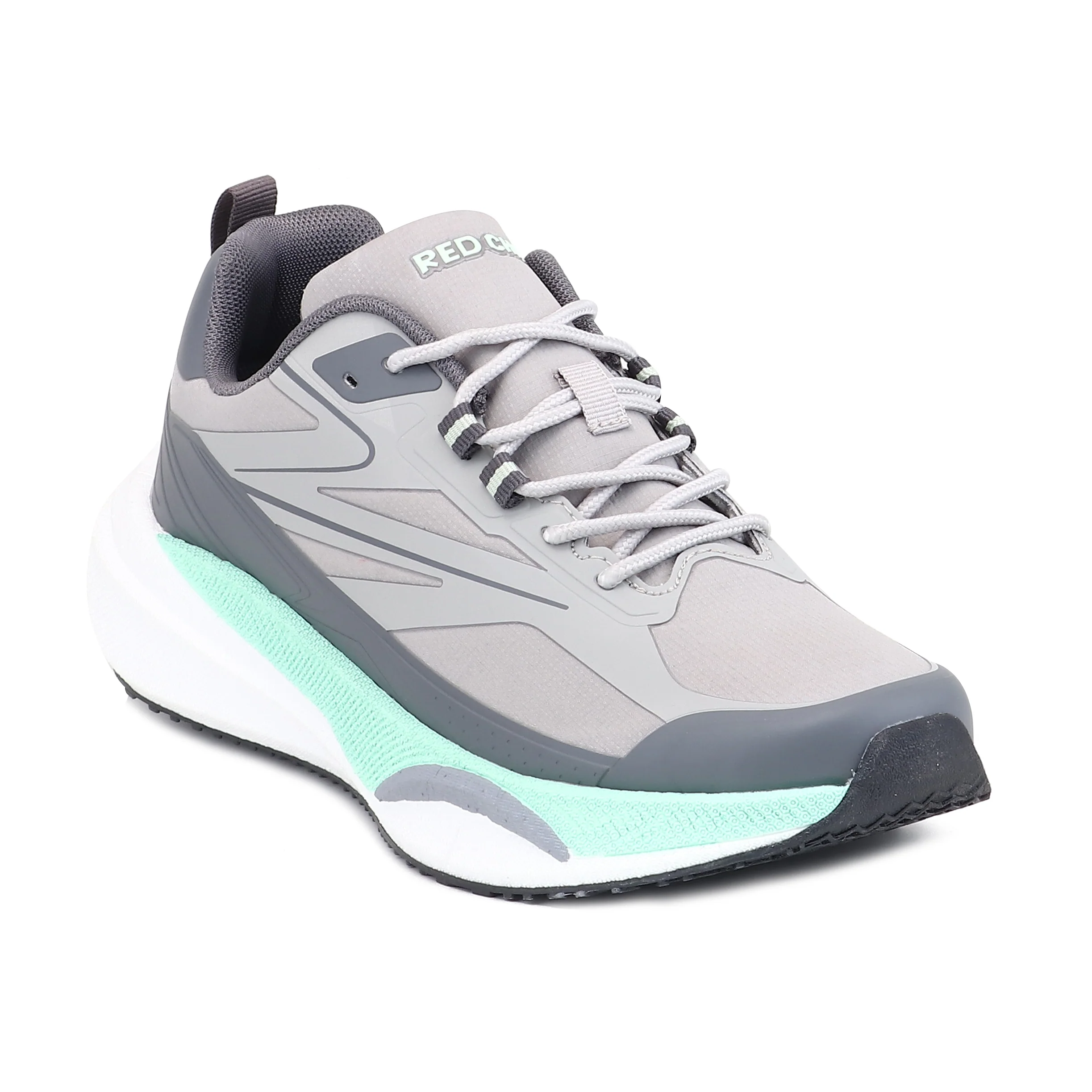 Red Chief Sports Grey-White Running Shoes for Men R1740 CD09 - Image 7