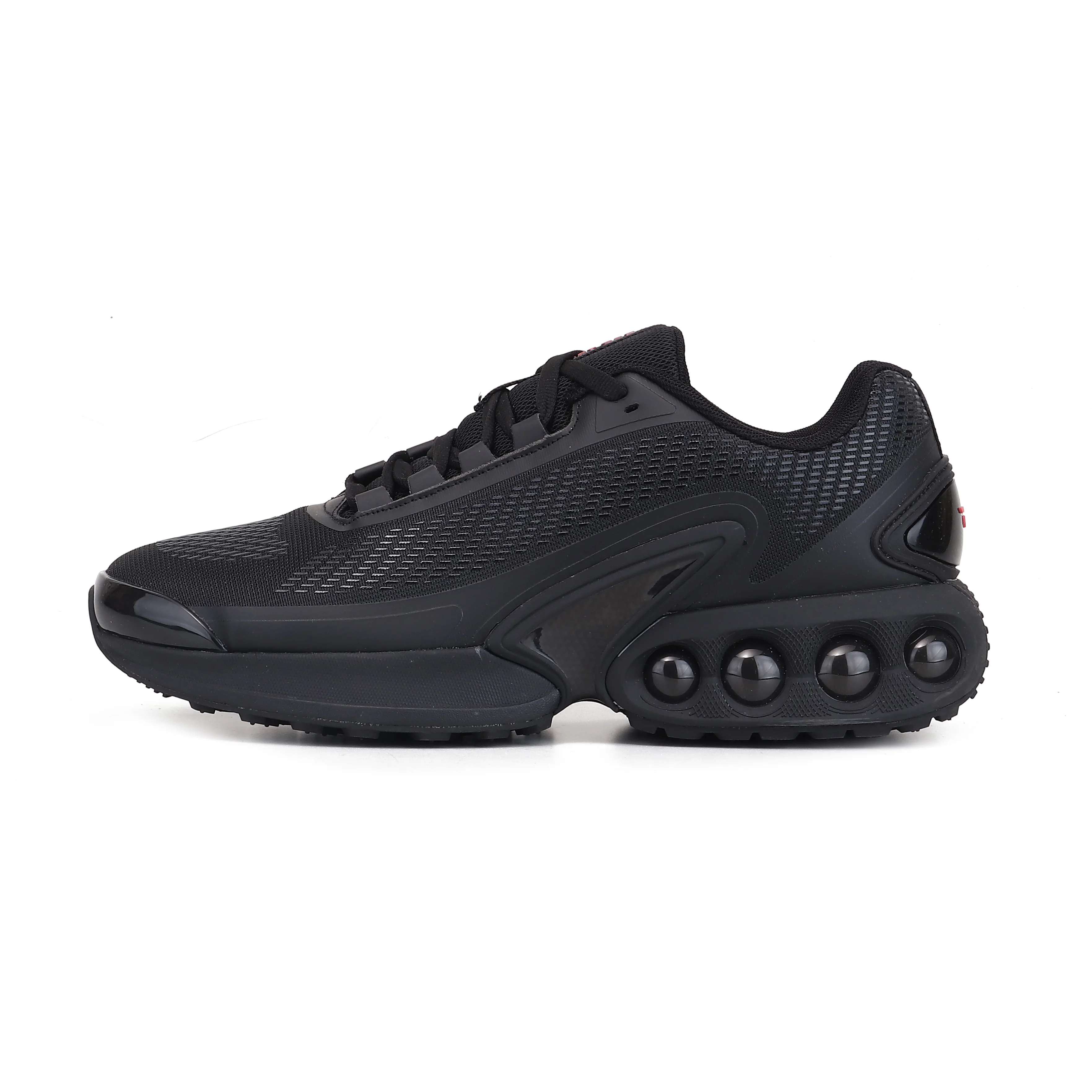 Red Chief Sports Black Running Shoes for Men R1741 001 - Image 3