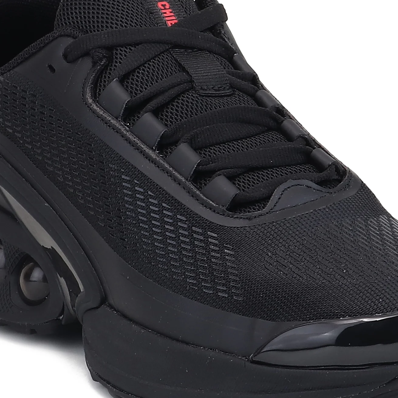 Red Chief Sports Black Running Shoes for Men R1741 001 - Image 6