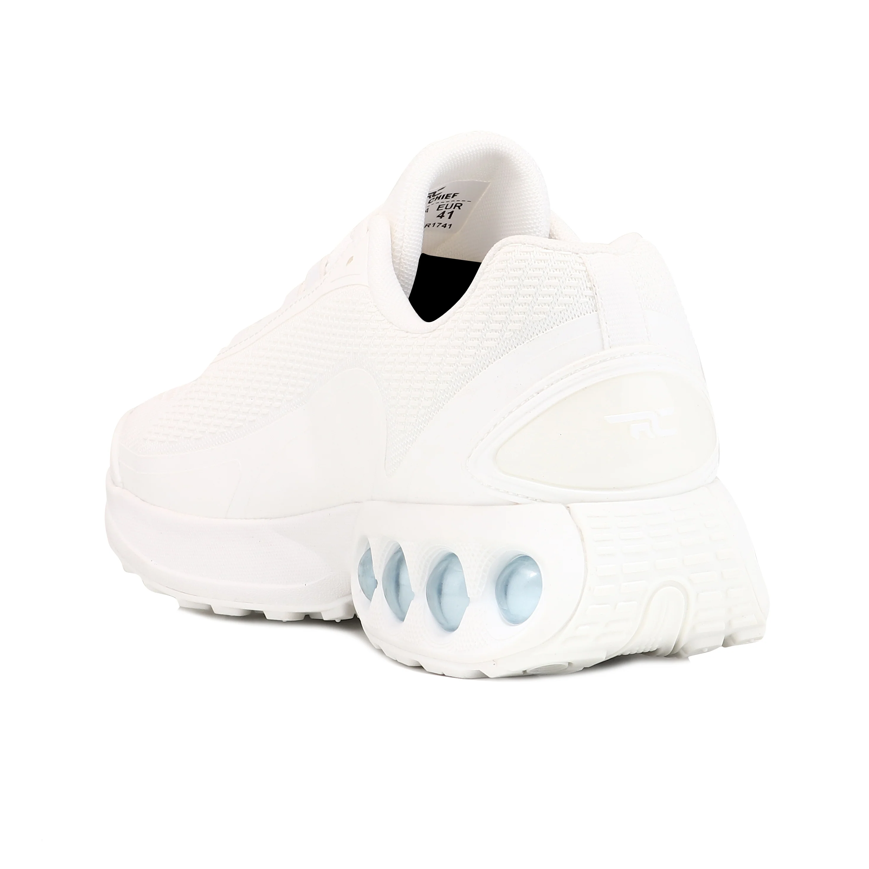 Red Chief Sports White Running Shoes for Men R1741 057 - Image 7
