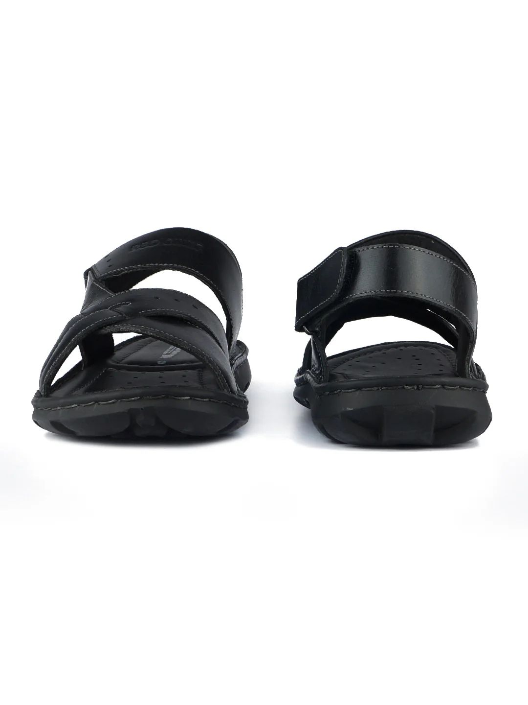 Red Chief Black Sandal for Men RC3676 001 - Image 7