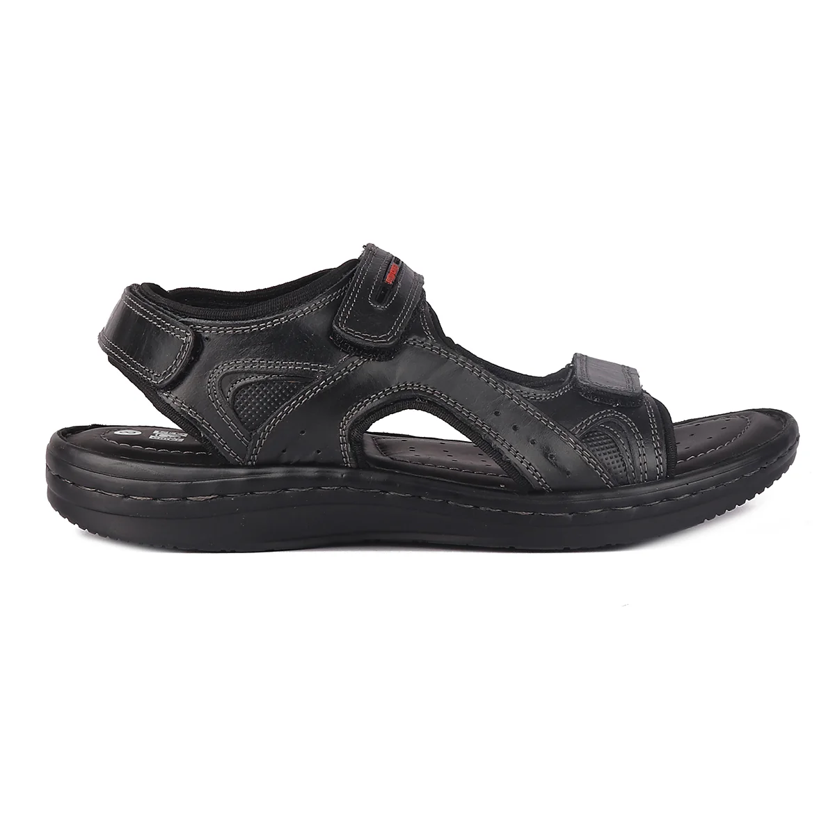 Red Chief Black Sandal for Men RC3681 001