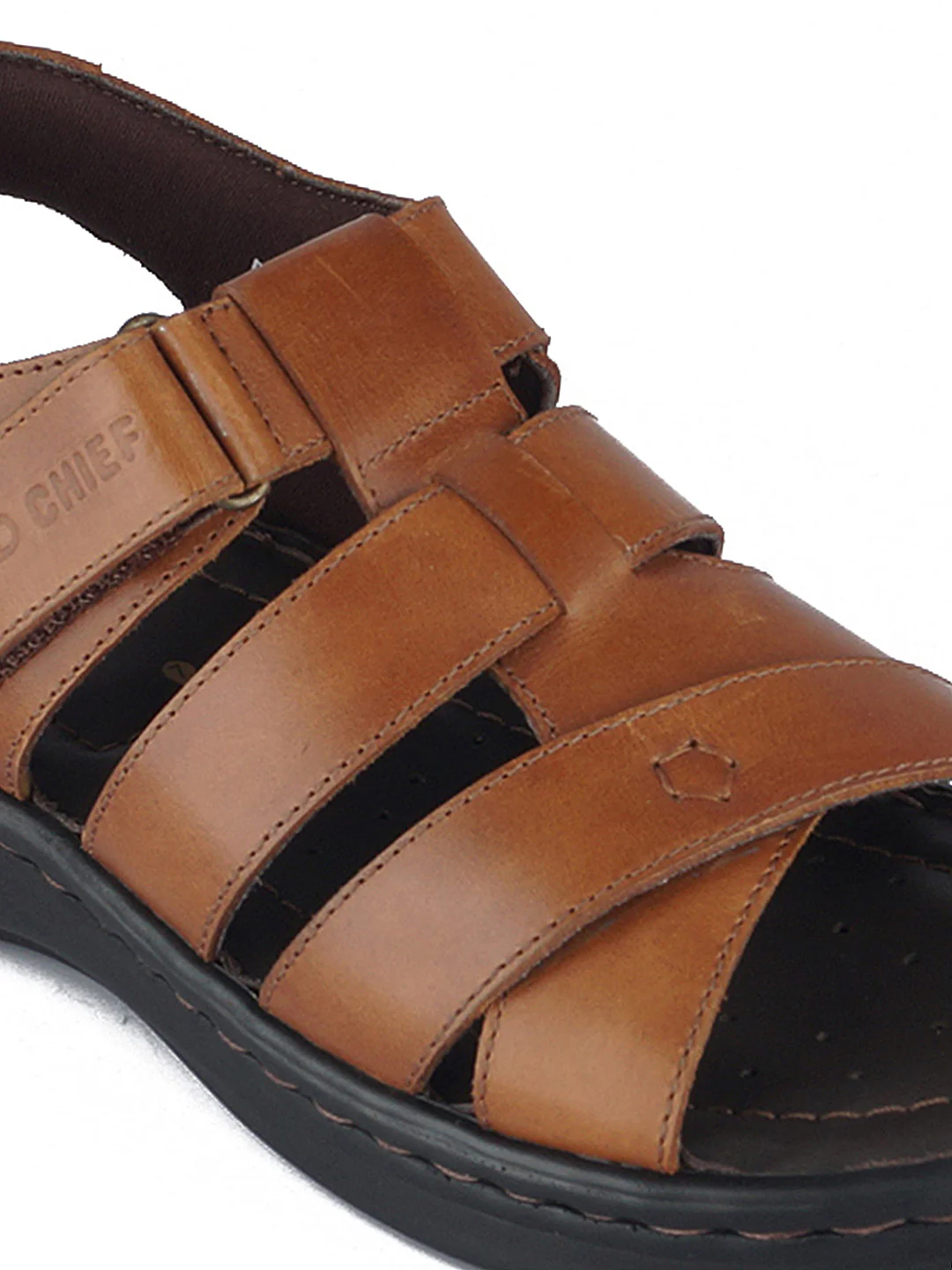 Red Chief Brown Sandal for Men RC3703 003 - Image 6
