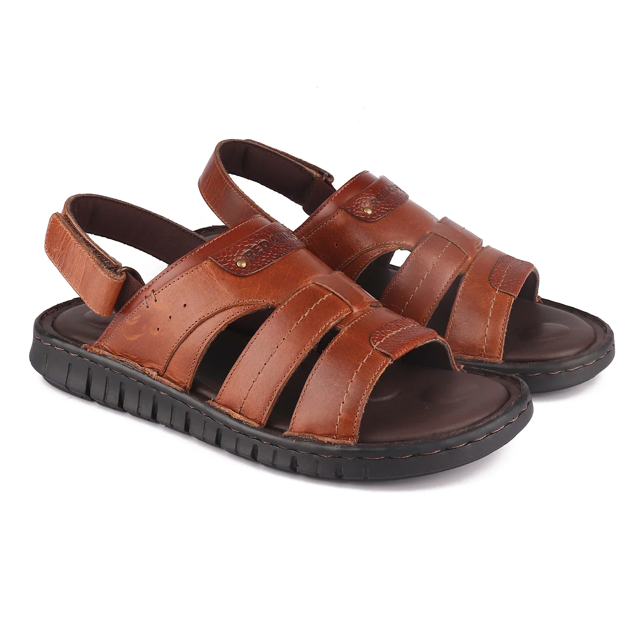 Red Chief Tan Sandal for Men RC3711 006 - Image 4