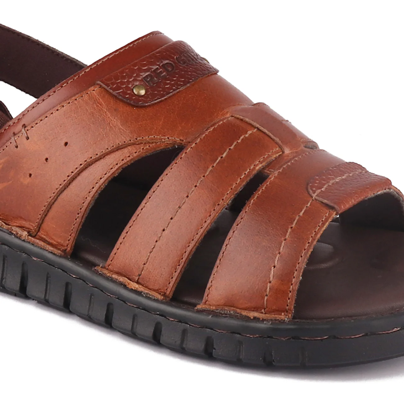 Red Chief Tan Sandal for Men RC3711 006 - Image 7