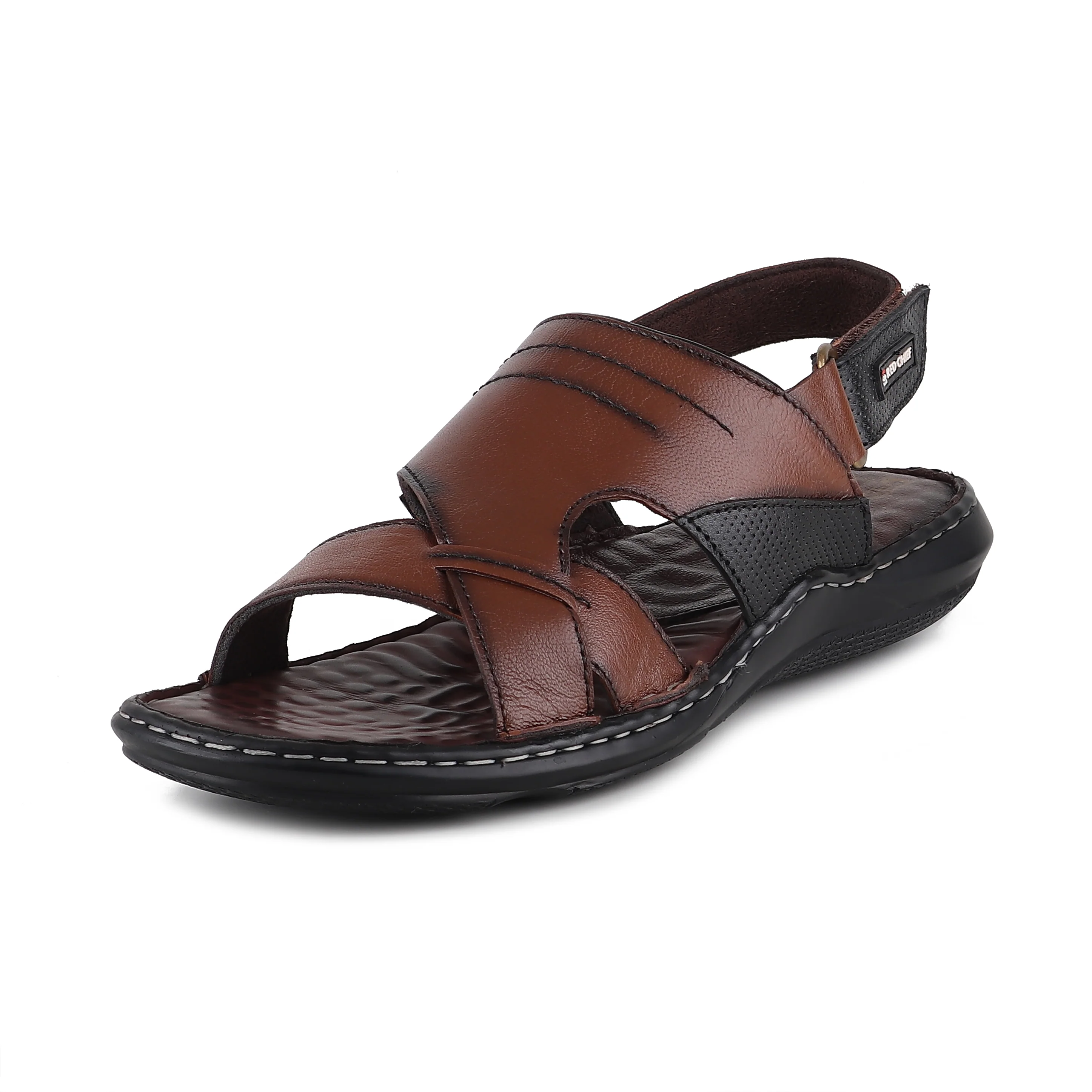 Red Chief Brown Sandal for Men RC3715 003 - Image 8