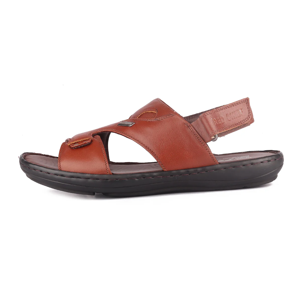 Red Chief Tan Sandal for Men RC3789 006 - Image 3