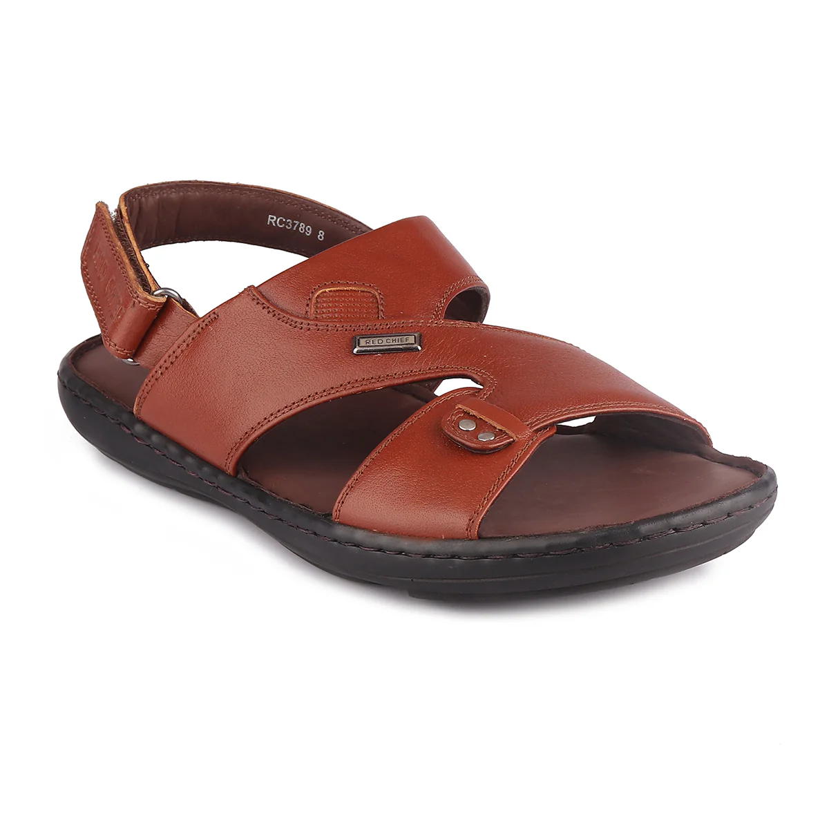 Red Chief Tan Sandal for Men RC3789 006 - Image 6