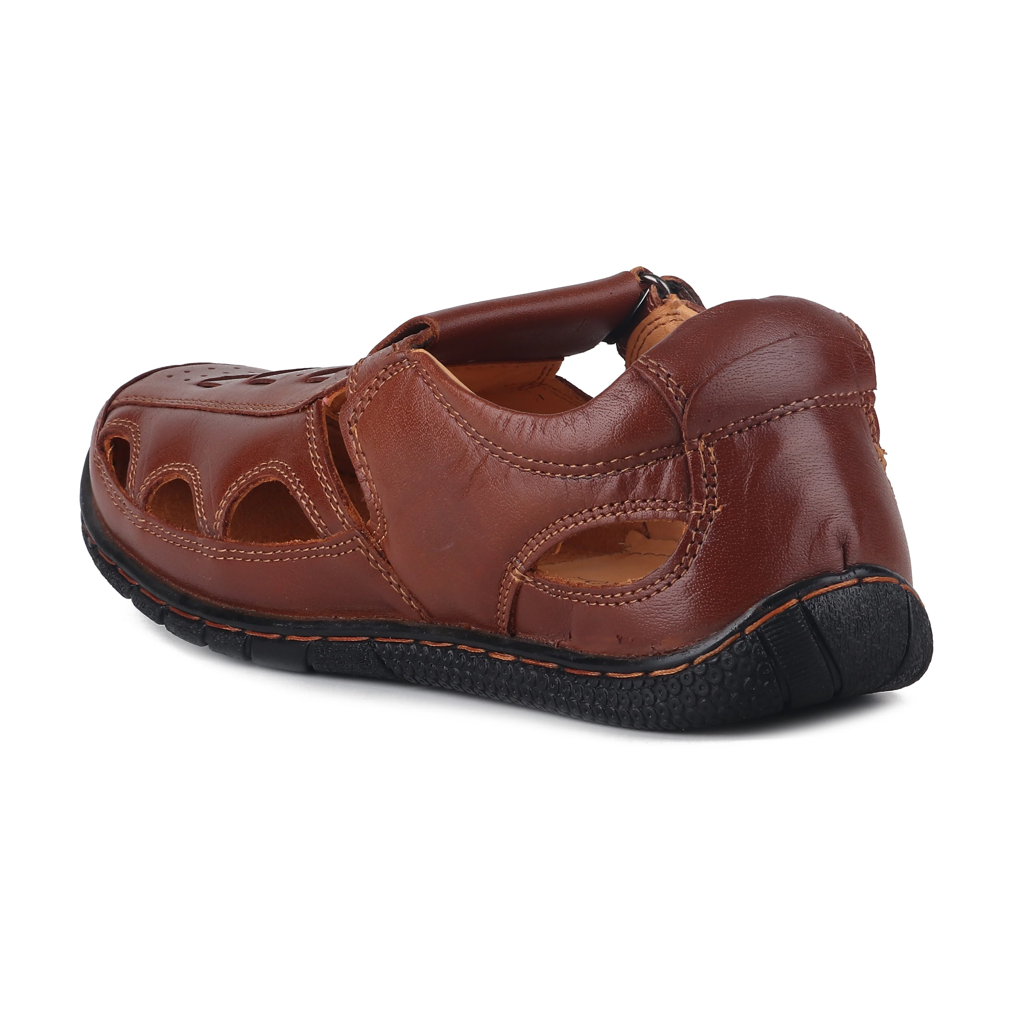 Red Chief Tan Sandal for Men RC547 287 - Image 5