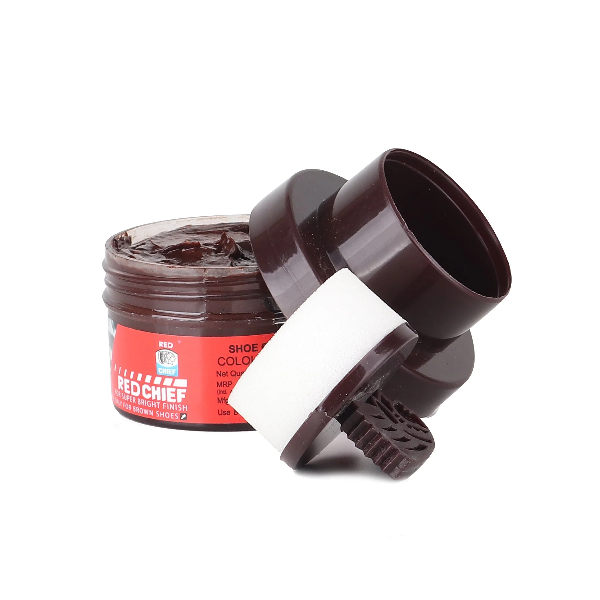 Red Chief Brown Shoe Cream for Men A10019 003 - Image 4