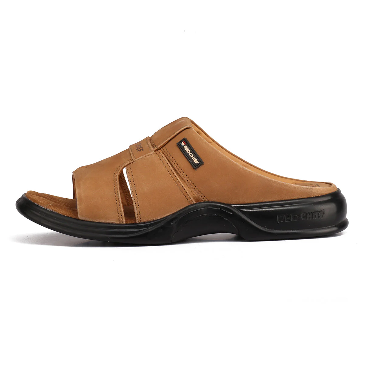 Red Chief Rust Leather Formal Slipper For Men Rc0216 022 - Image 3