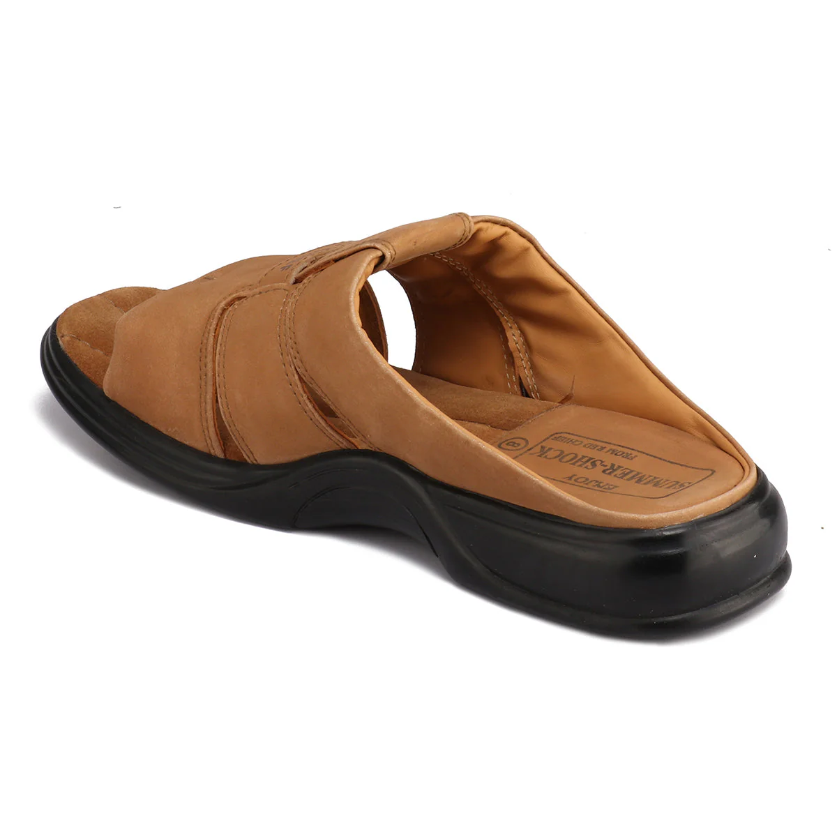Red Chief Rust Leather Formal Slipper For Men Rc0216 022 - Image 5