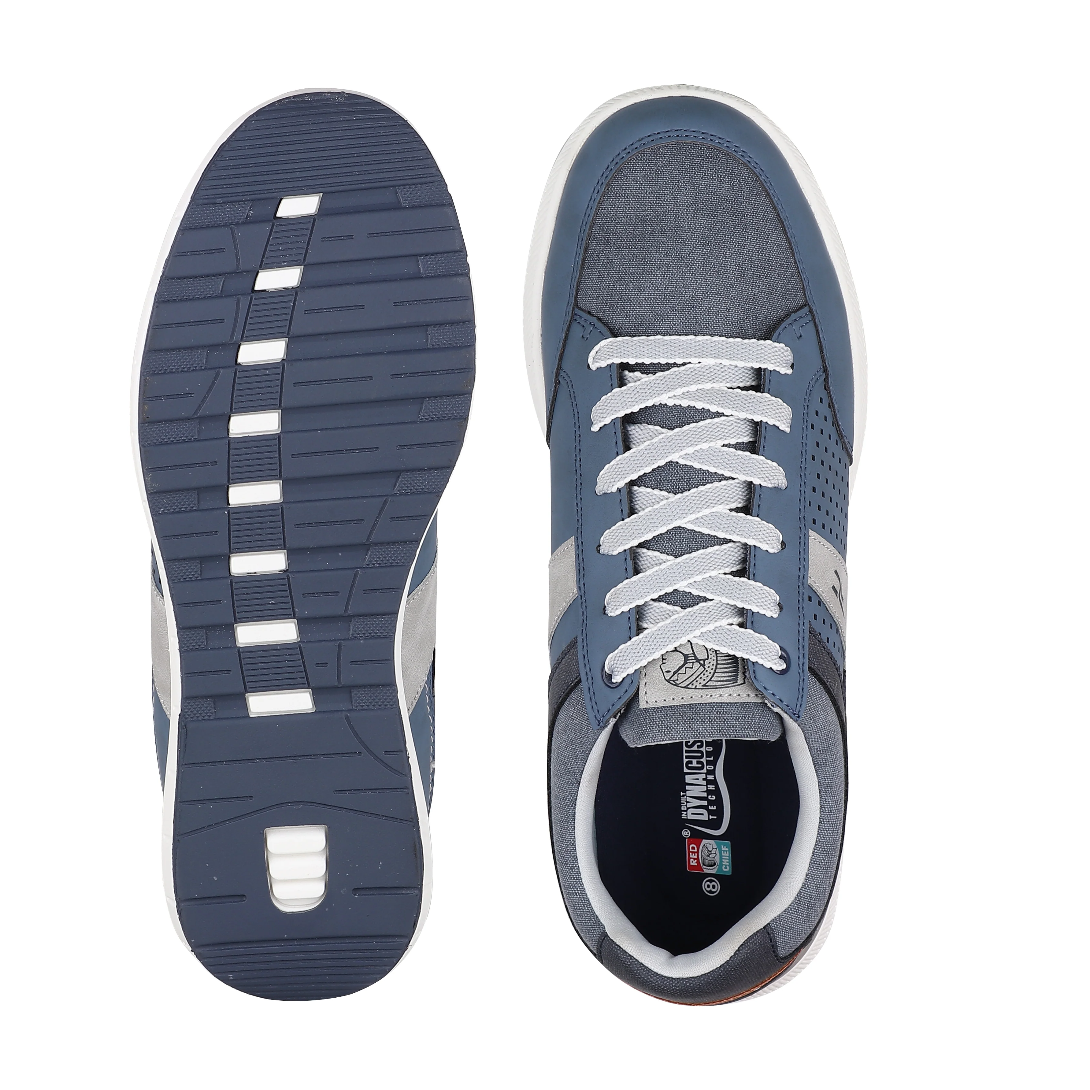 Red Chief Sports Blue-White Sneaker for Men C6008 F032 - Image 9