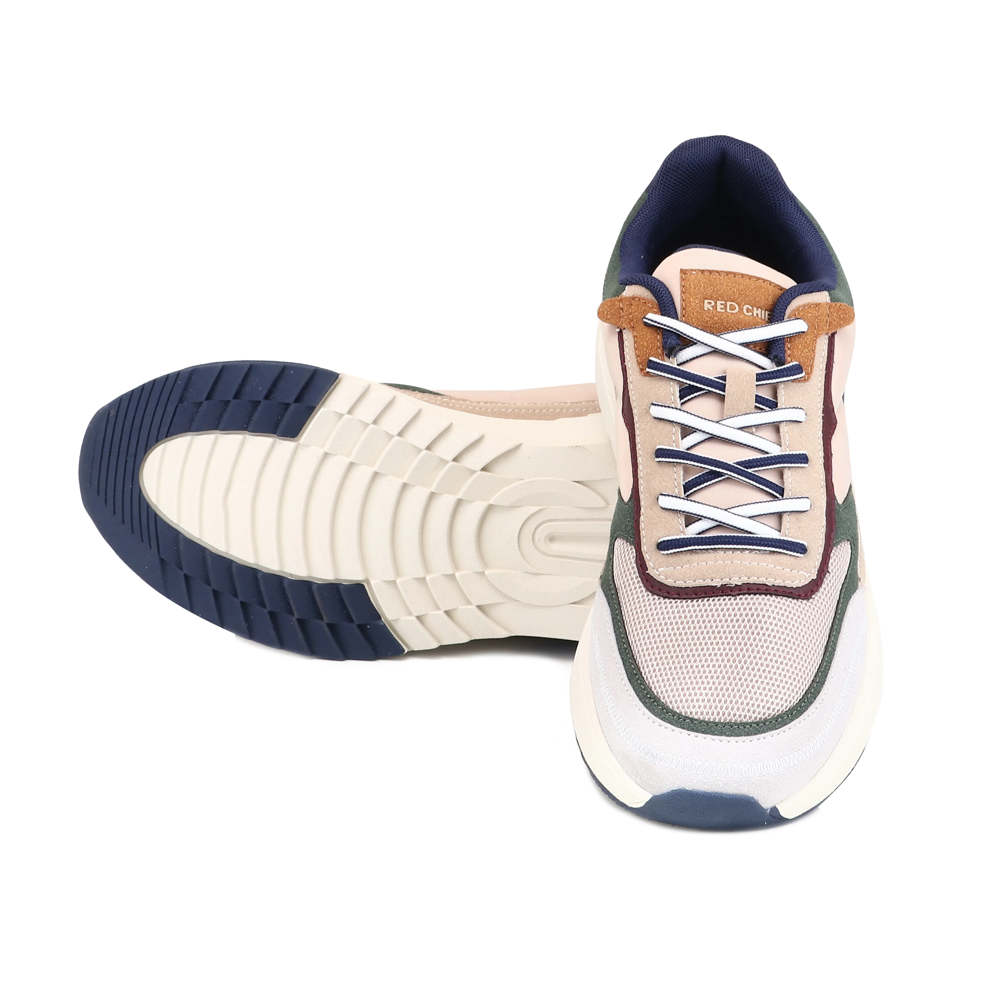 Red Chief Sports Beige-White Sneaker for Men C6015 CC59 - Image 2