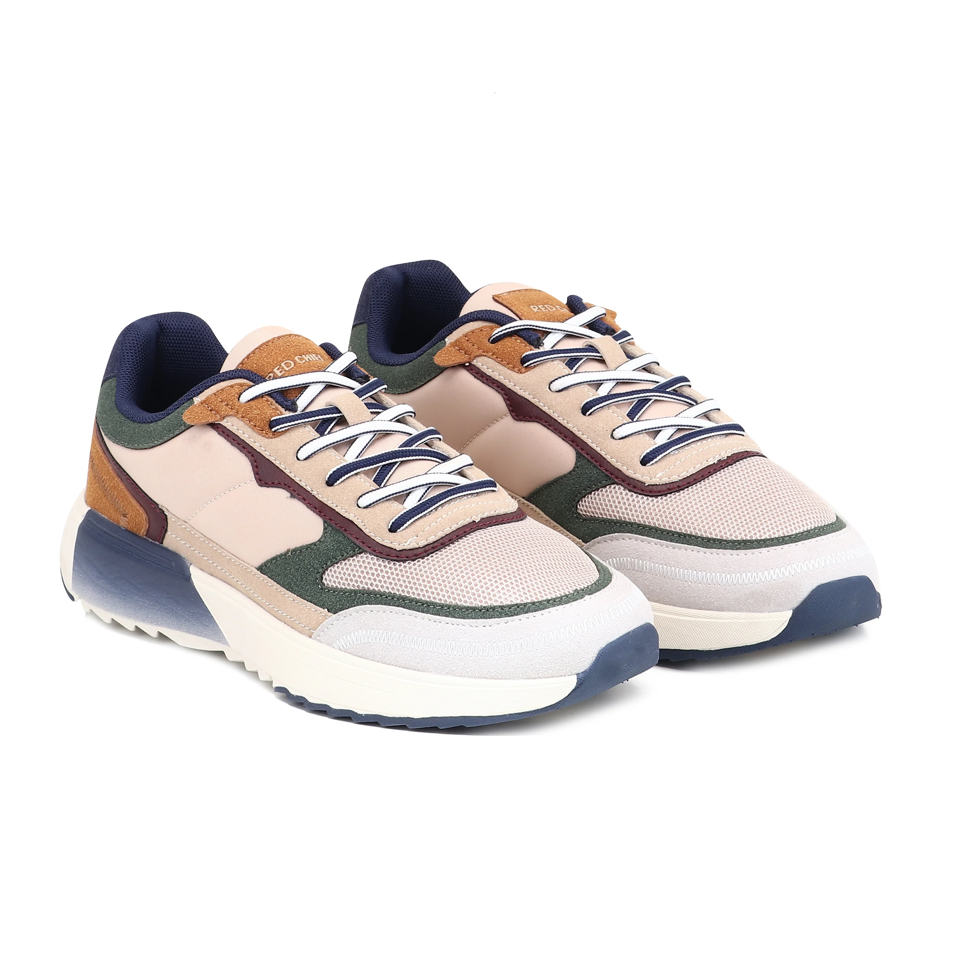 Red Chief Sports Beige-White Sneaker for Men C6015 CC59 - Image 4