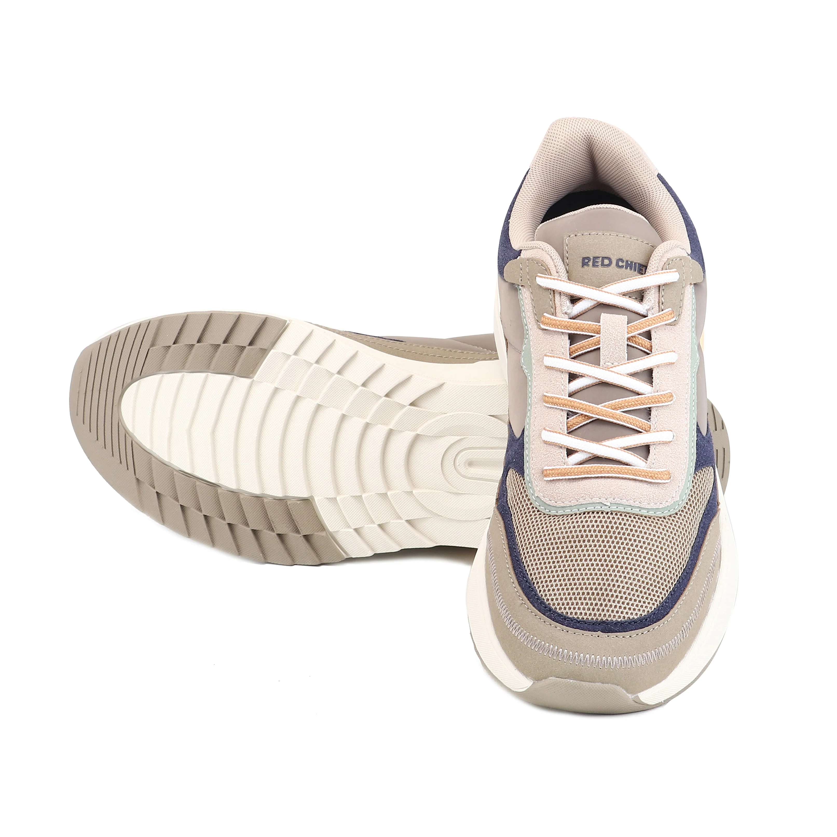 Red Chief Sports Brown-White Sneaker for Men C6015 CD08 - Image 2