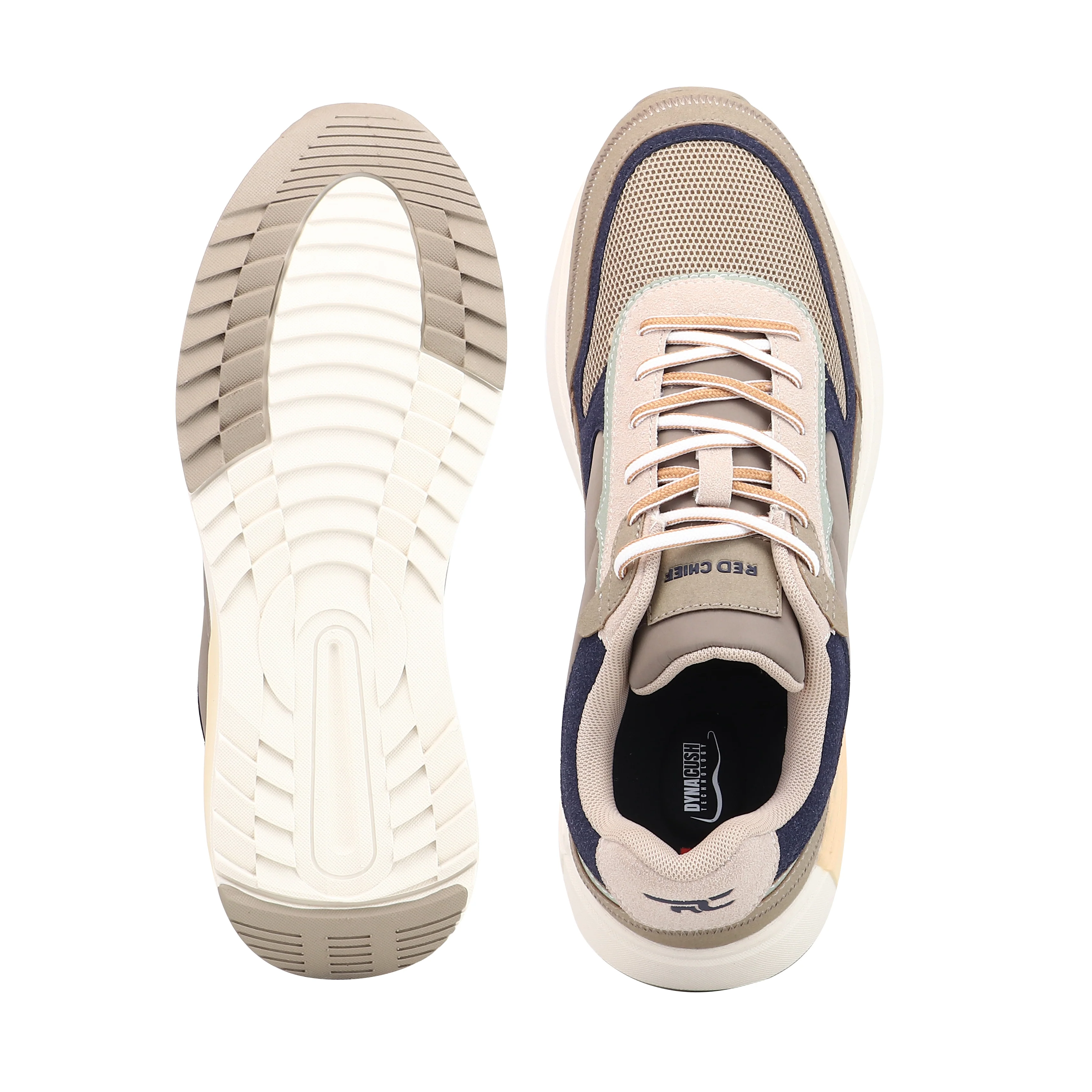 Red Chief Sports Brown-White Sneaker for Men C6015 CD08 - Image 9