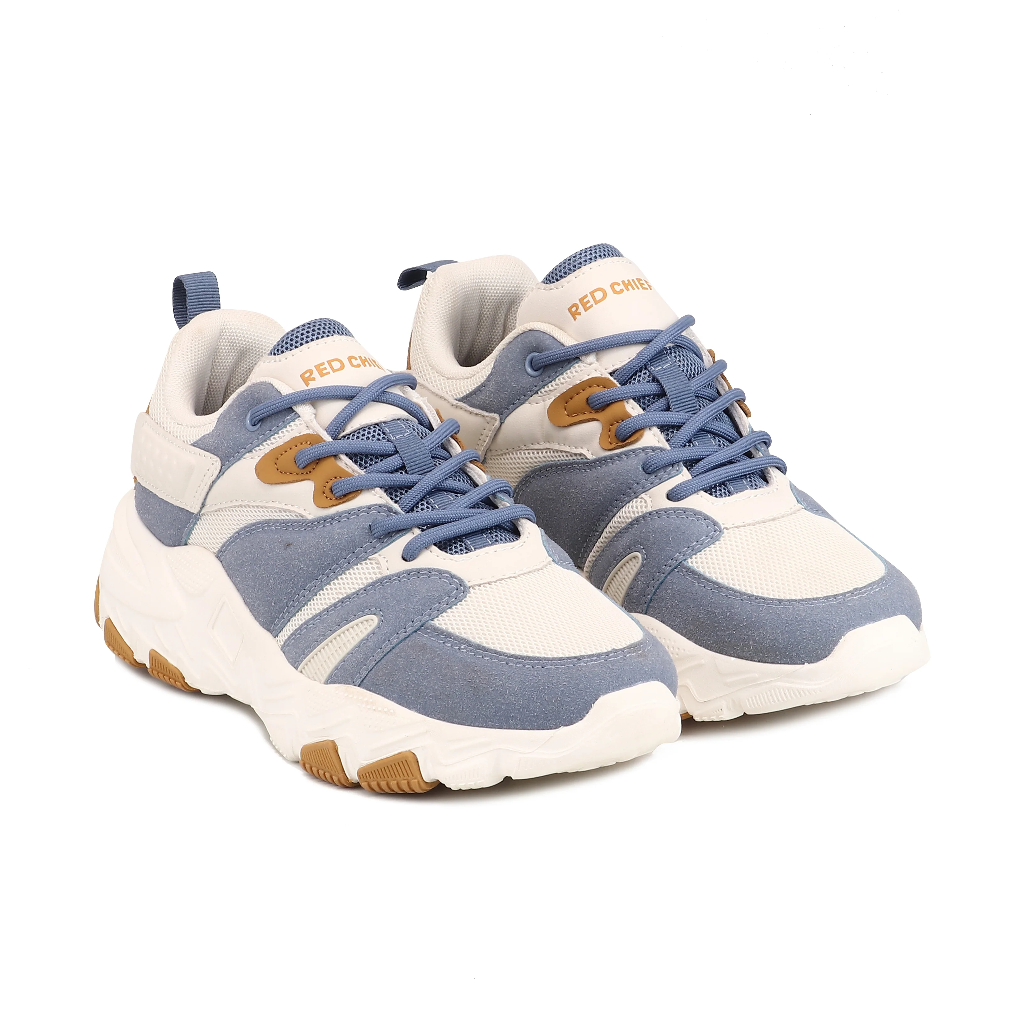 Red Chief Sports Teal-White Sneaker for Men C6016 F051 - Image 4