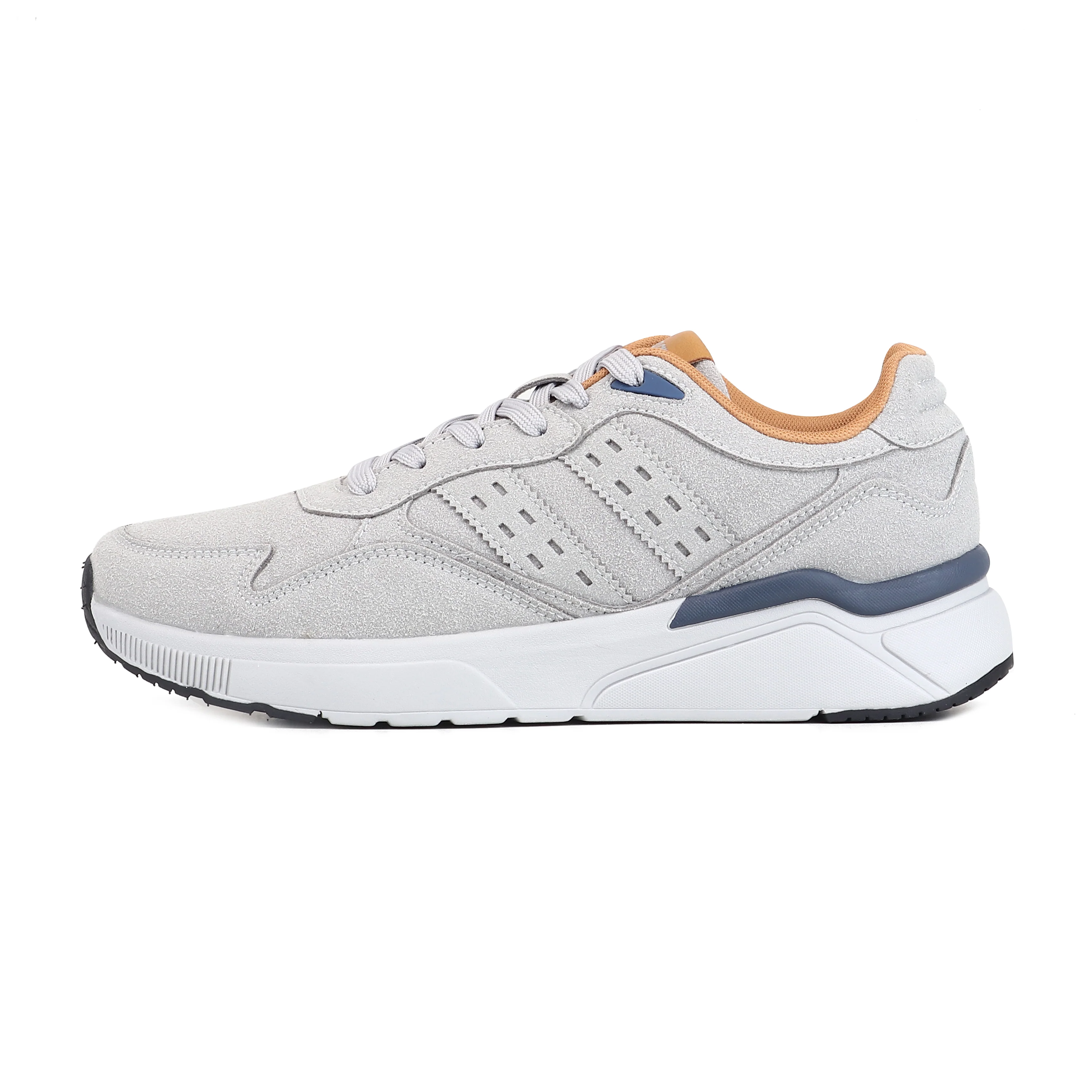 Red Chief Sports Grey-White Sneaker for Men C6017 F041 - Image 3