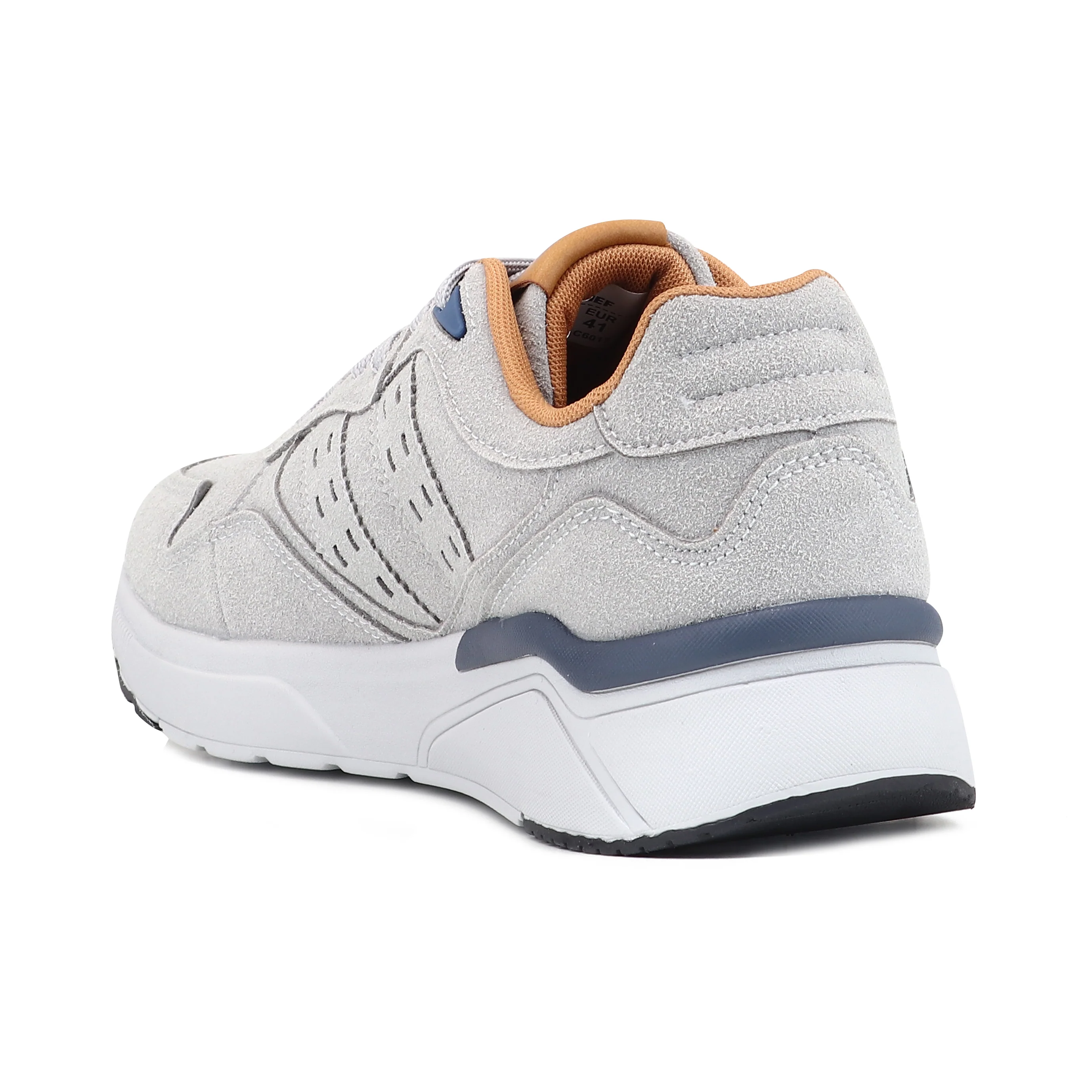 Red Chief Sports Grey-White Sneaker for Men C6017 F041 - Image 5