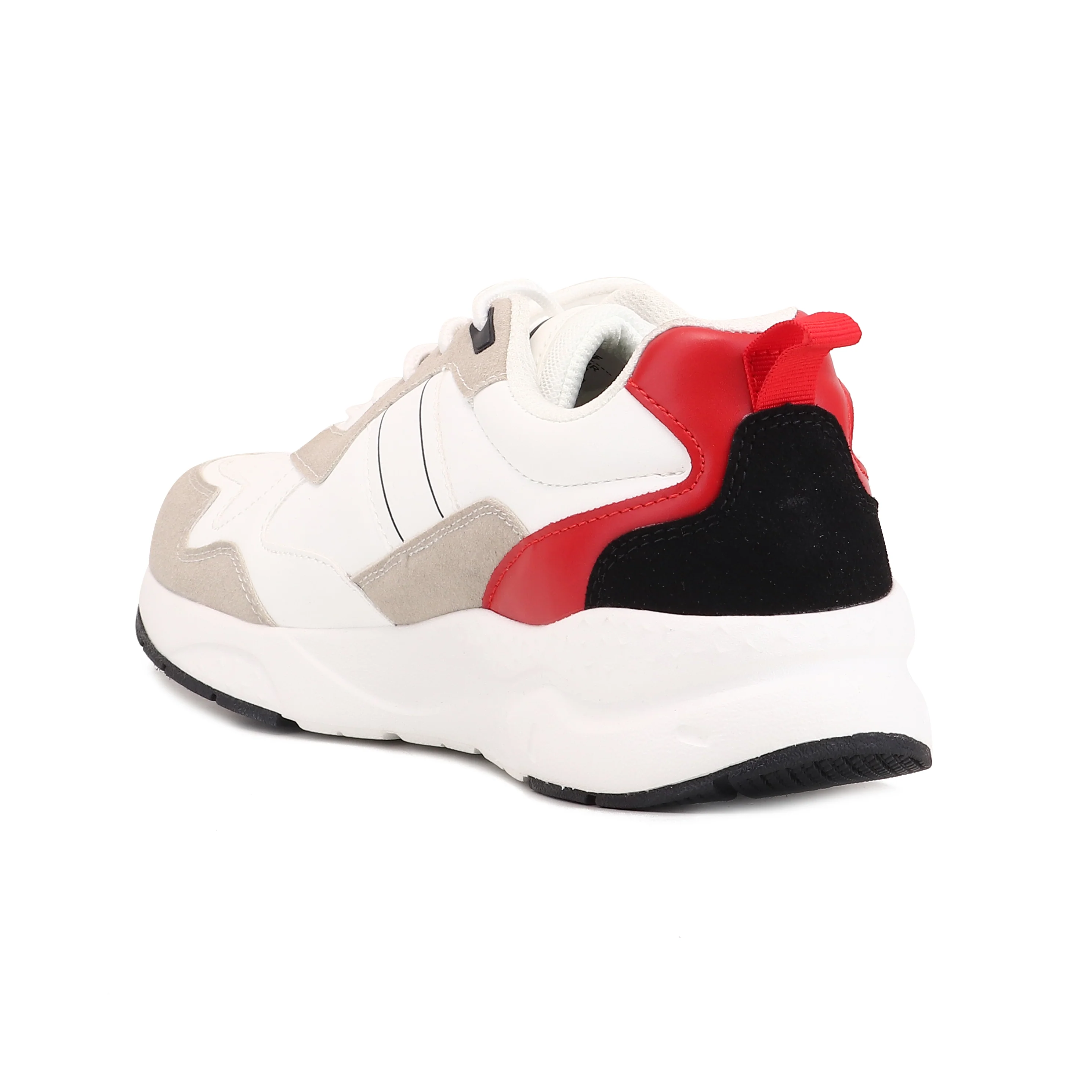 Red Chief Sports White-Red Sneaker for Men C6018 091 - Image 5