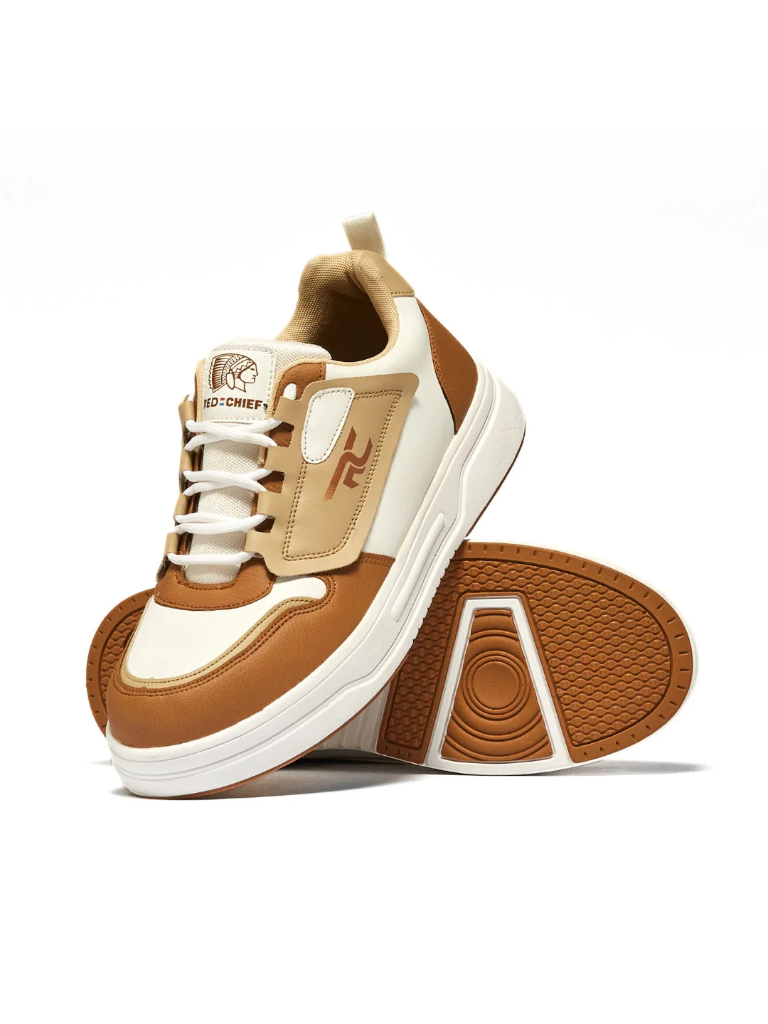 Red Chief Sports Brown-Beige Casual Sneakers shoes For Man  C6003 F027 - Image 3