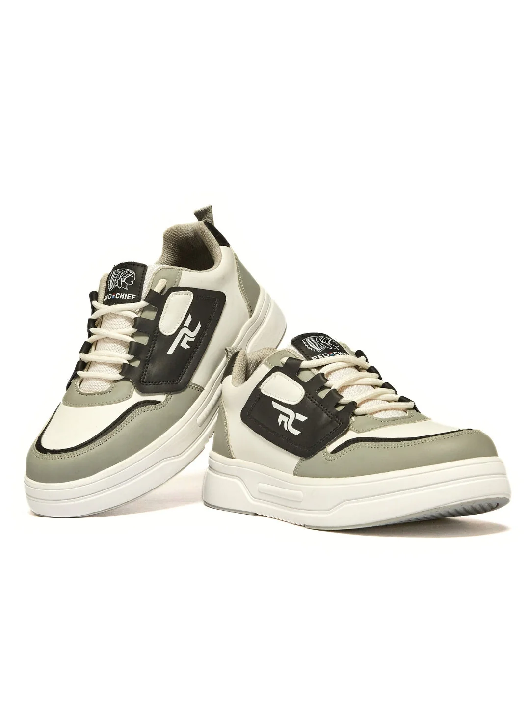 Red Chief Sports Gray-Black Casual Sneakers shoes For Man C6003 F038 - Image 3