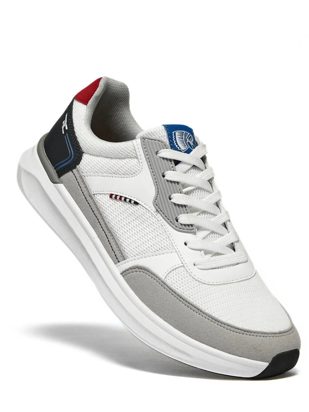 Red Chief Sports White-Gray Casual Sneakers Shoes For Men C6006 F052 - Image 5