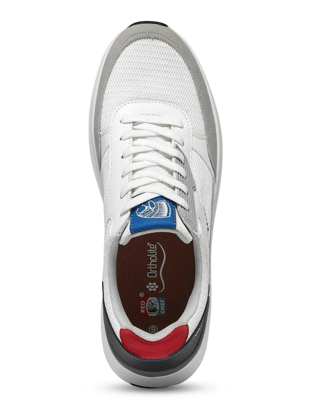 Red Chief Sports White-Gray Casual Sneakers Shoes For Men C6006 F052 - Image 7