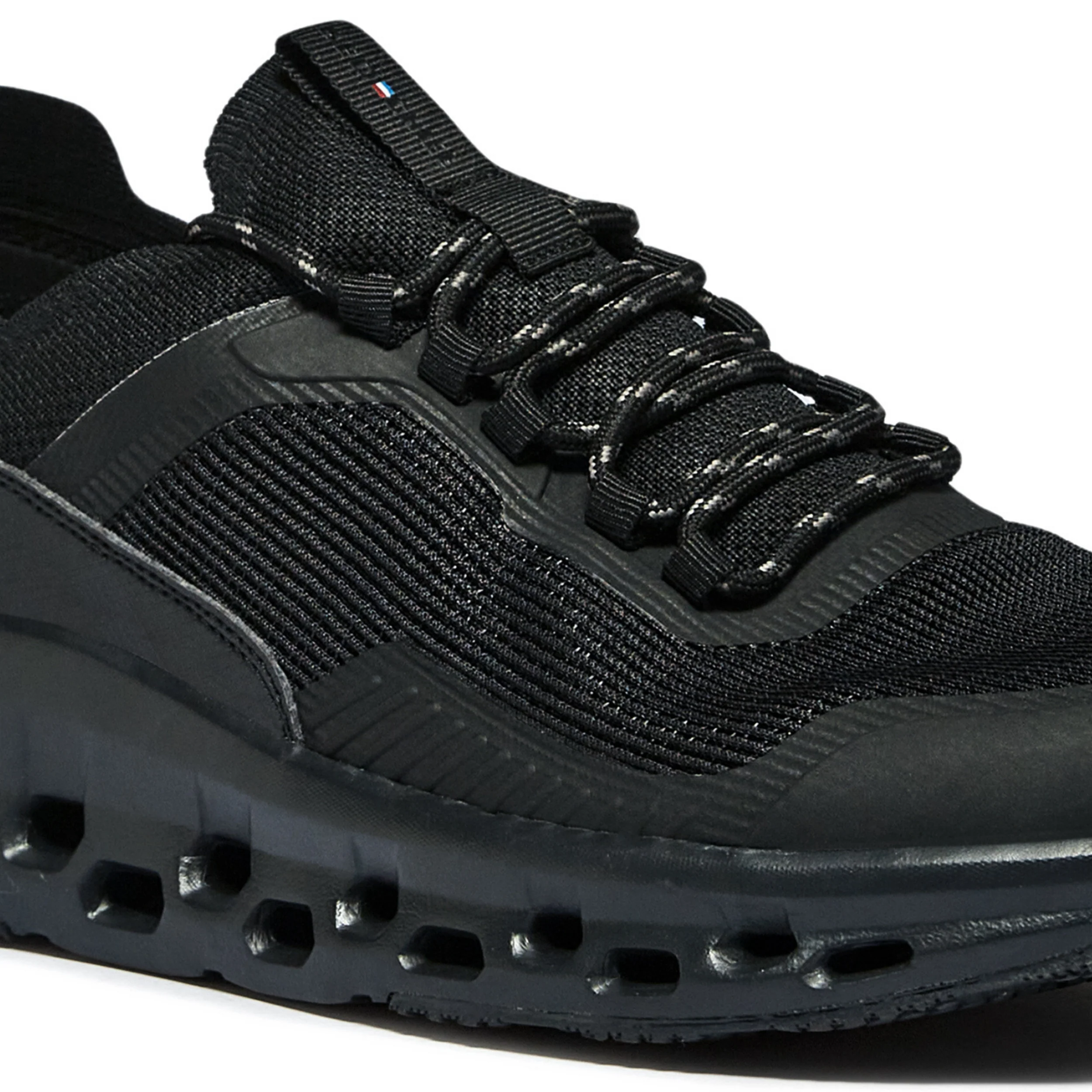 Red Chief Sports Black Walking Shoes for Men W7013 001 - Image 3