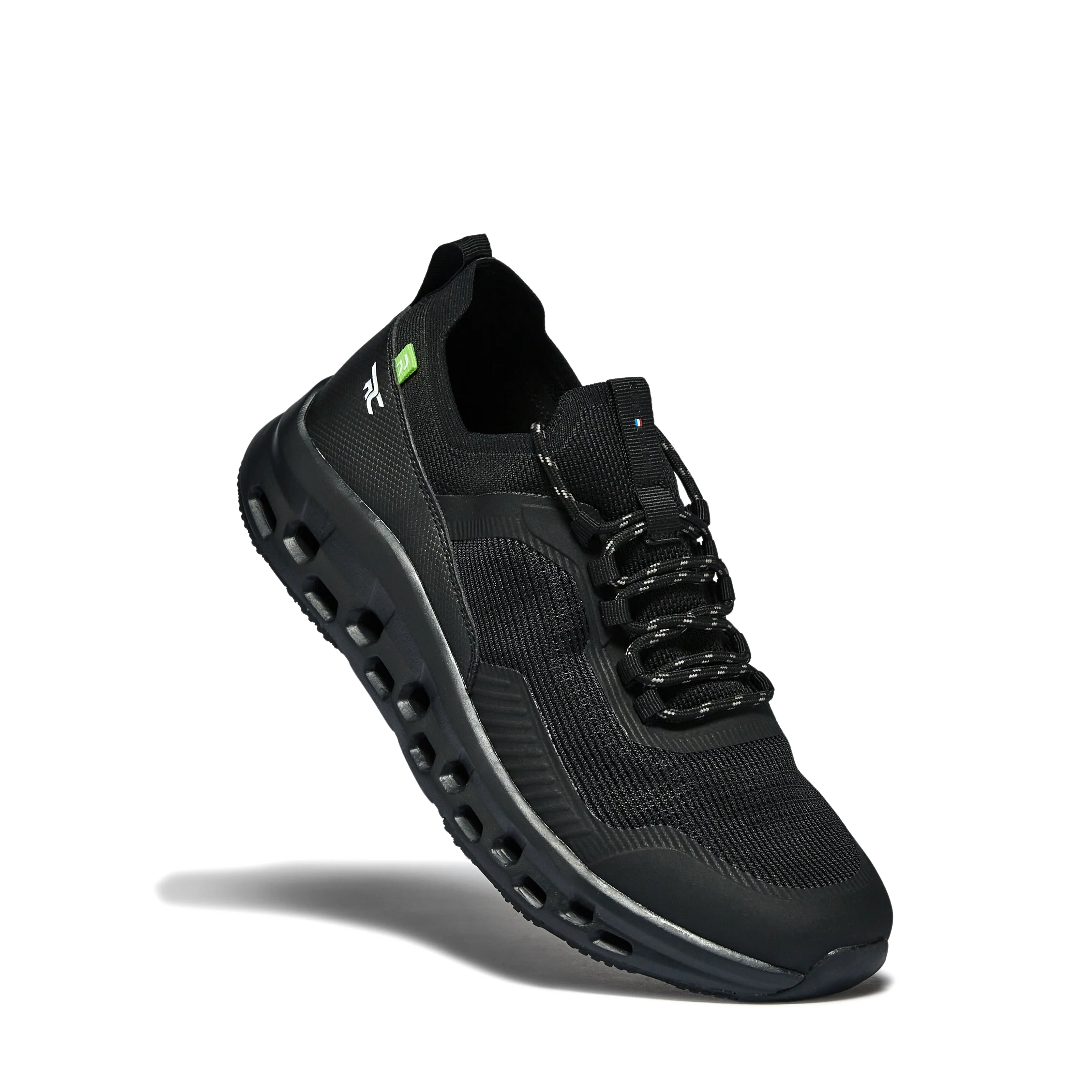 Red Chief Sports Black Walking Shoes for Men W7013 001 - Image 9