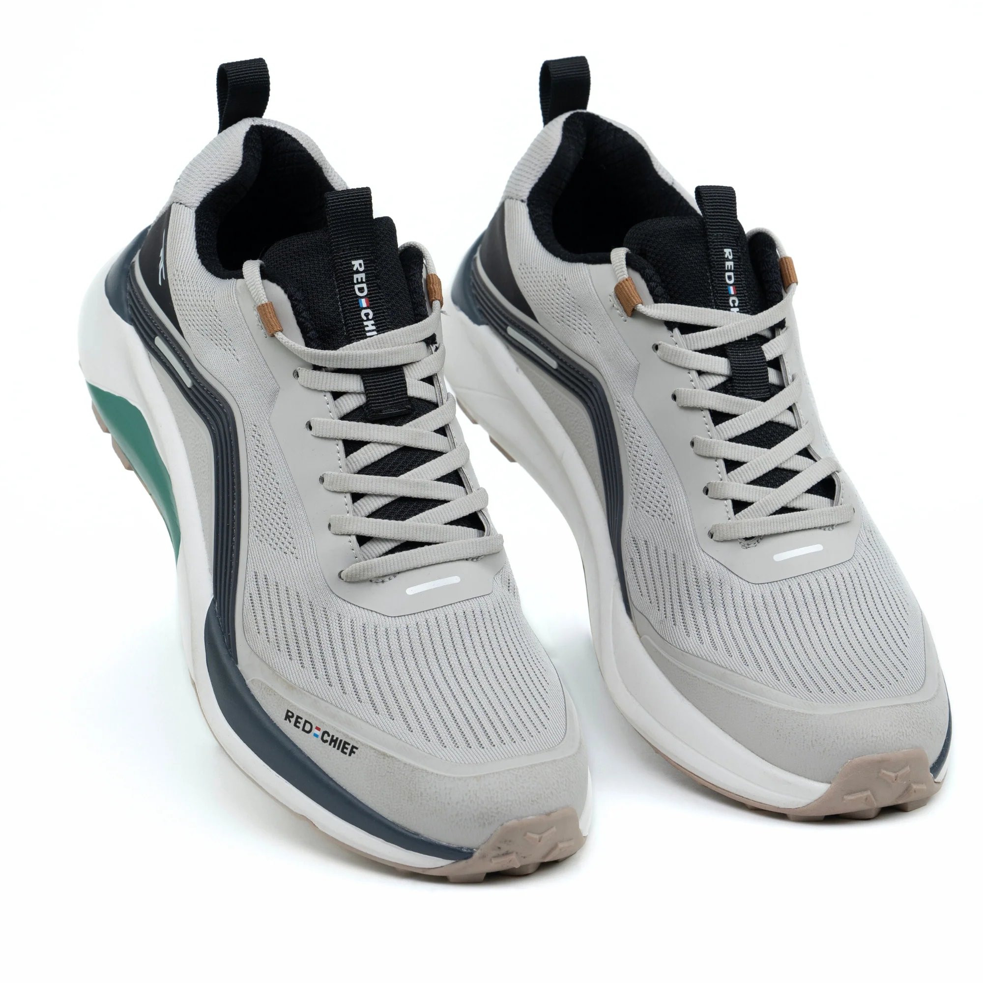 Red Chief Sports Grey Walking Shoes for Men W7015 CC28 - Image 6