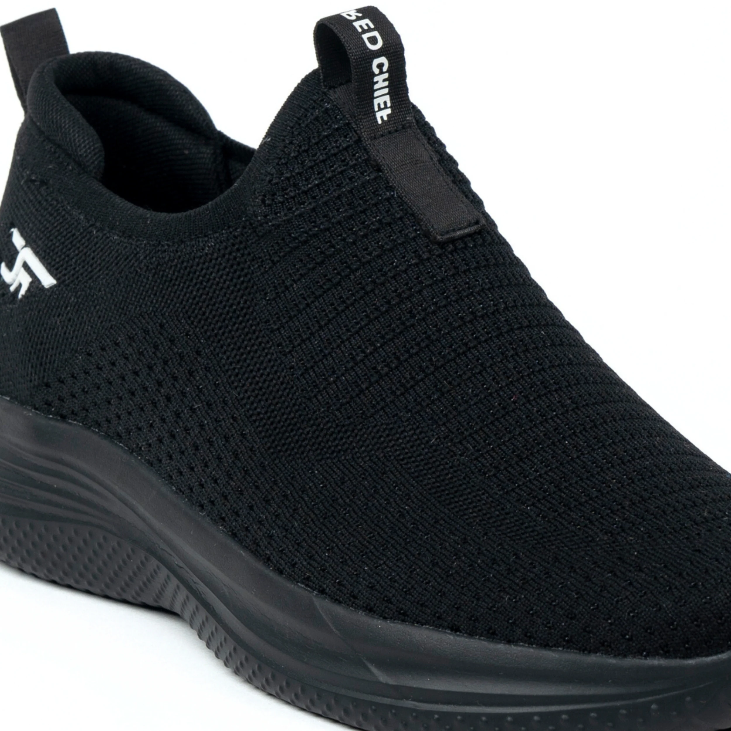 Red Chief Sports Black Walking Shoes for Men W7016 001 - Image 8