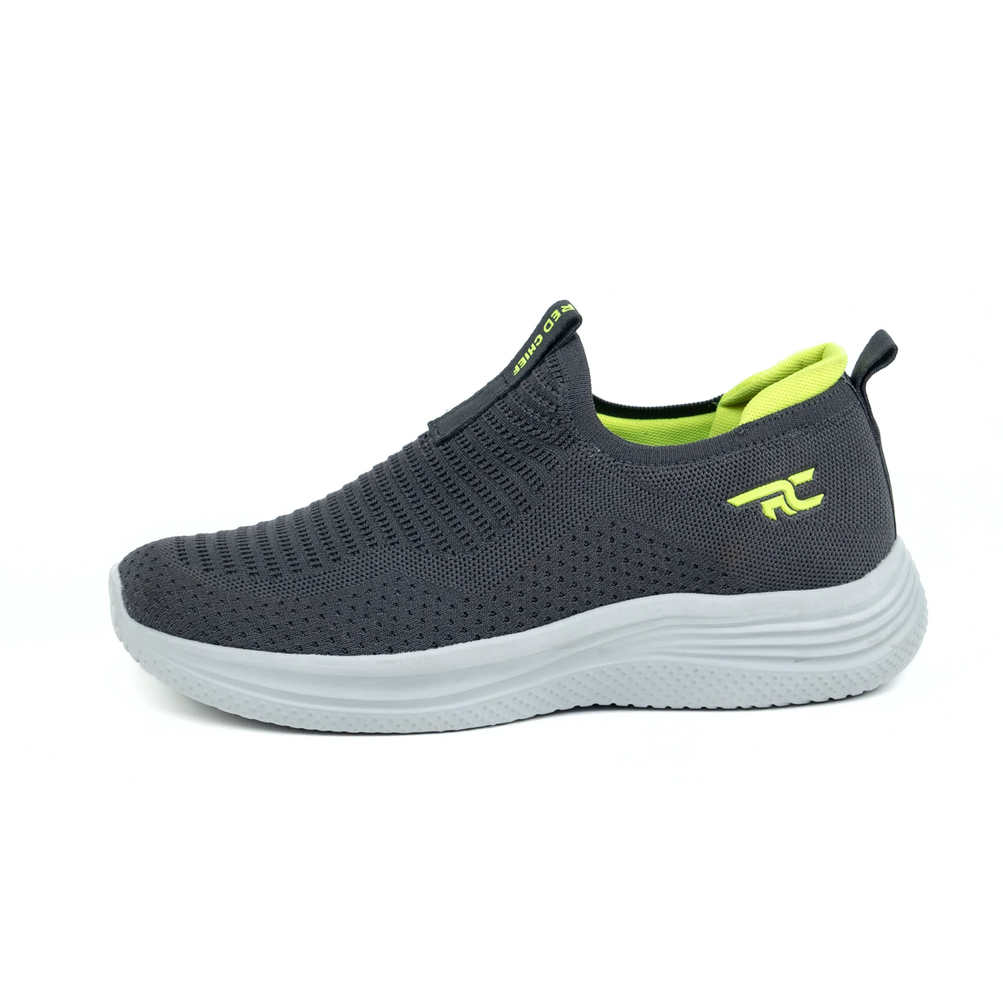 Red Chief Sports Dark Grey Walking Shoes for Men W7016 F031 - Image 3