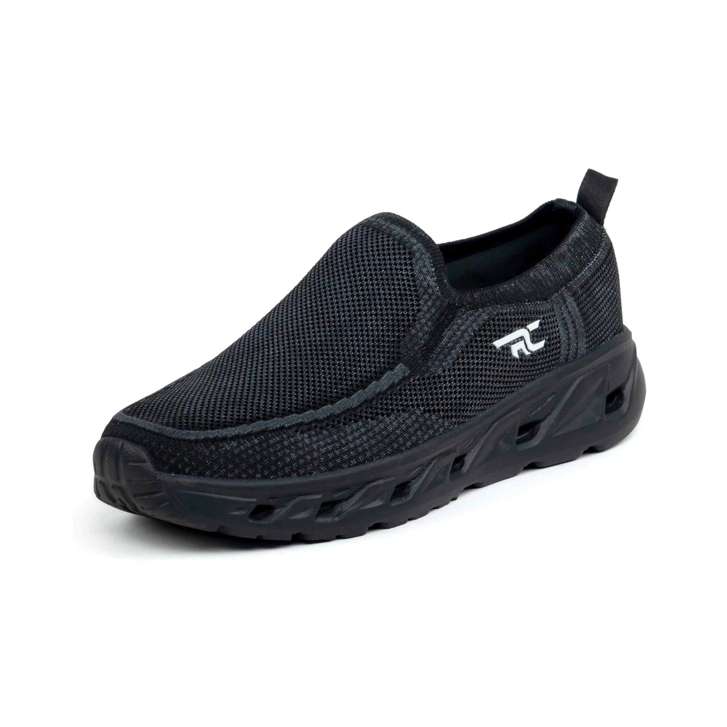 Red Chief Sports Black Walking Shoes for Men W7017 001 - Image 10