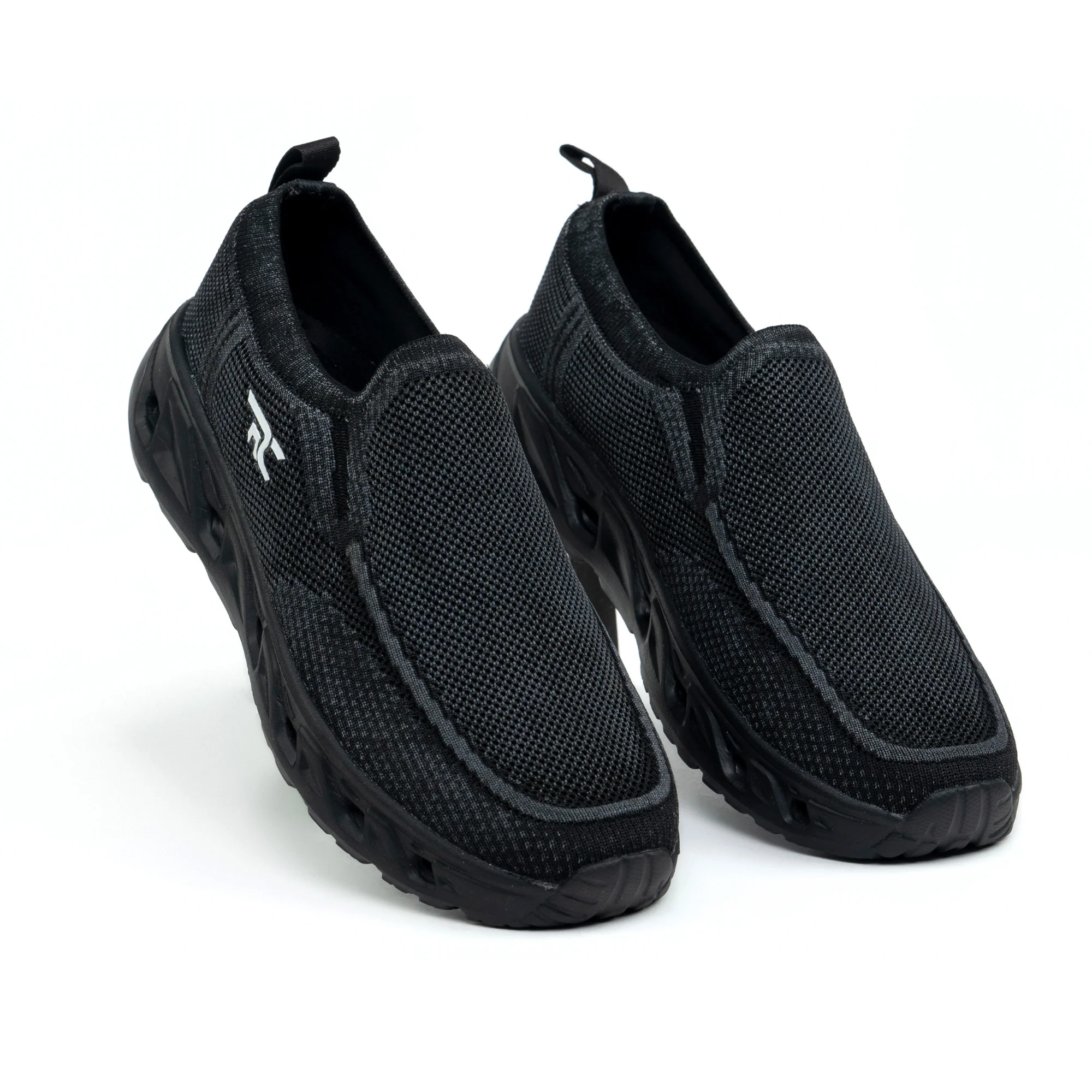 Red Chief Sports Black Walking Shoes for Men W7017 001 - Image 7