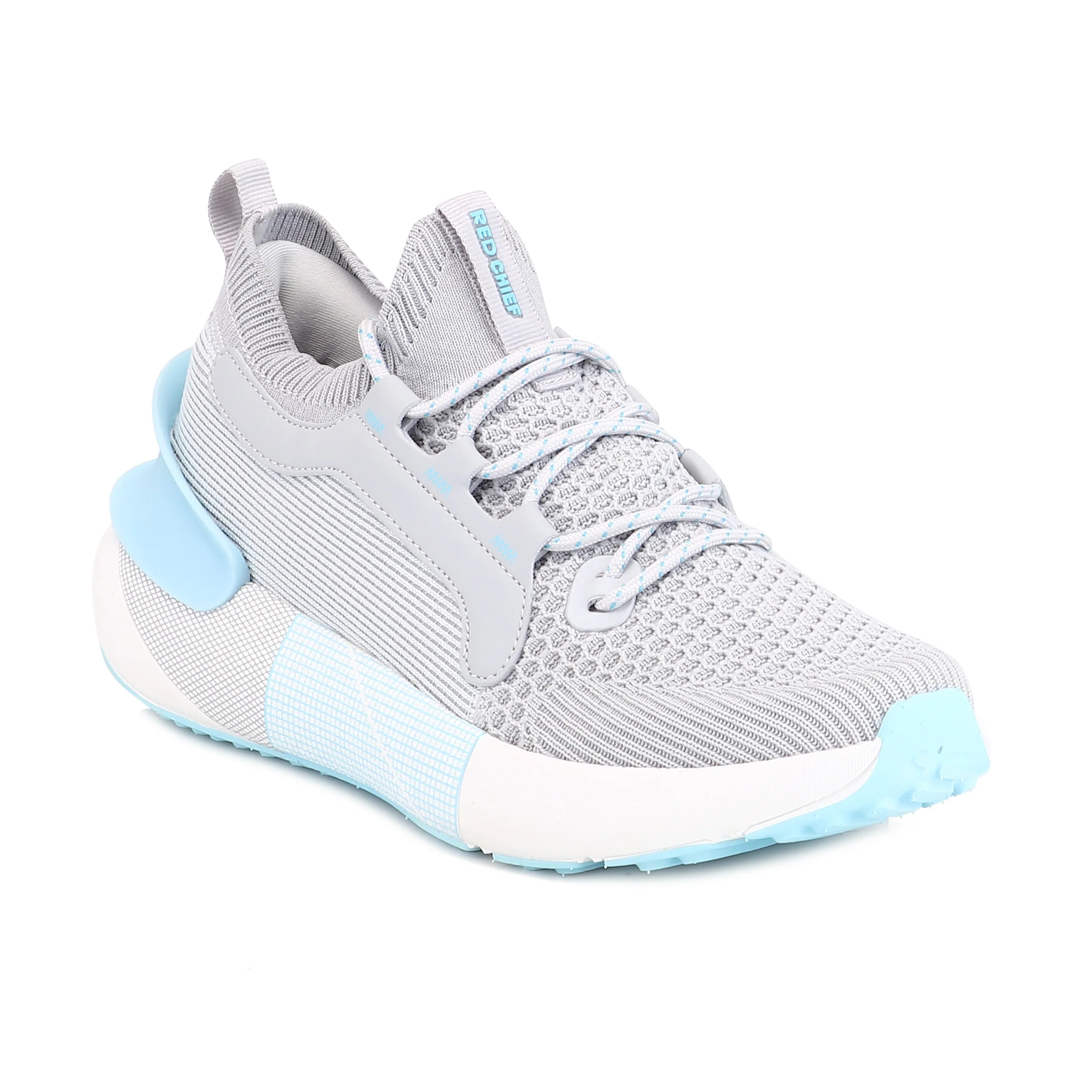 Red Chief Sports Grey-White Walking Shoes for Men W7021 CD09 - Image 7