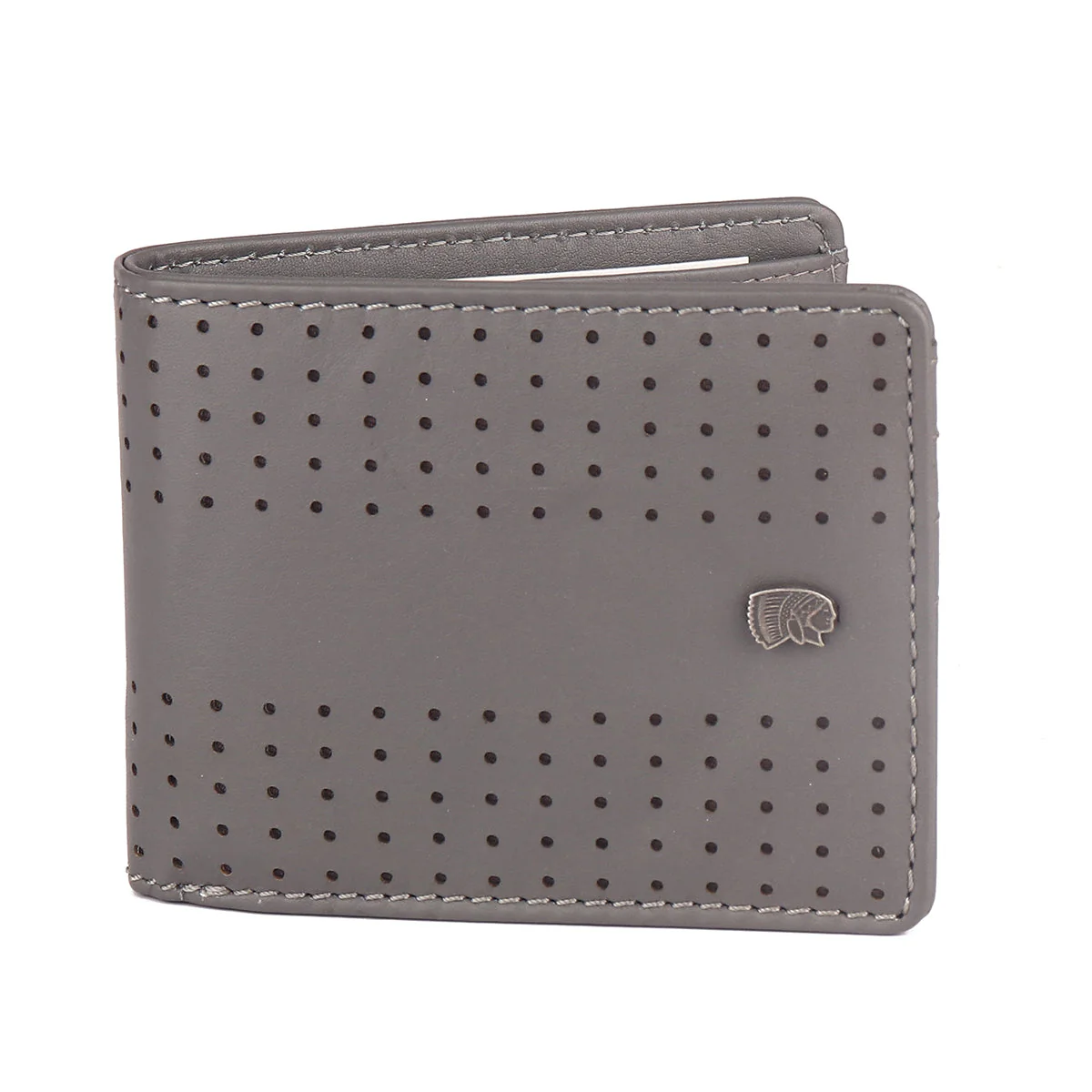 Red Chief Grey Wallet for Men A90124 005 - Image 2
