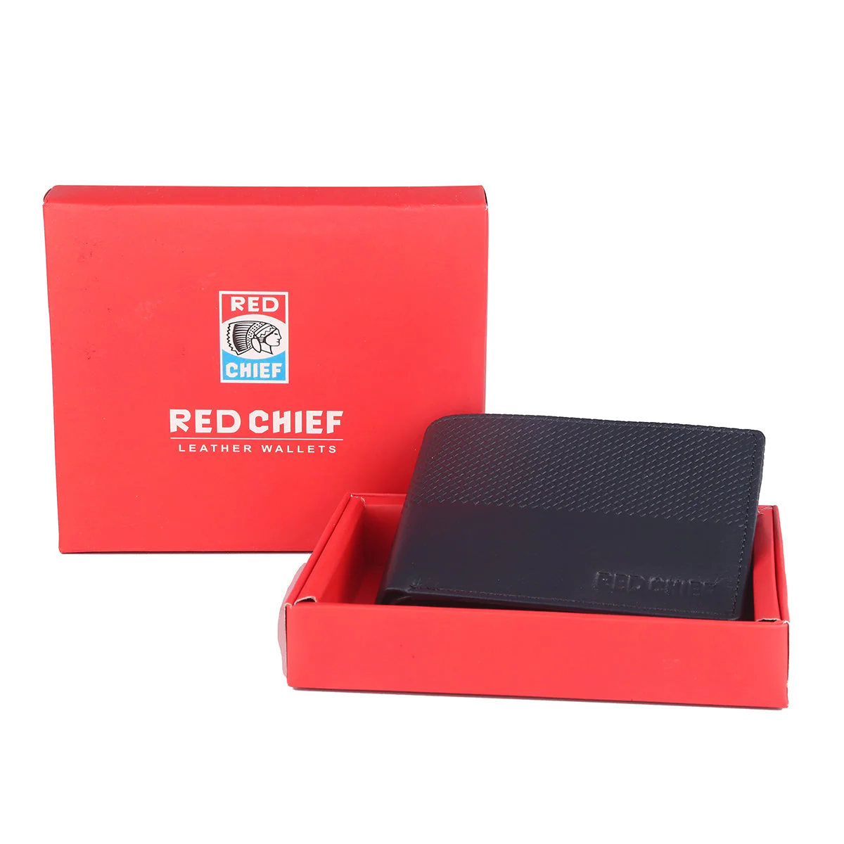 Red Chief Blue Wallet for Men A90145 002 - Image 6