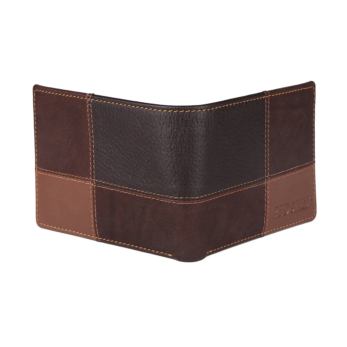Red Chief Brown/Tan Wallet for Men A90151 035 - Image 3